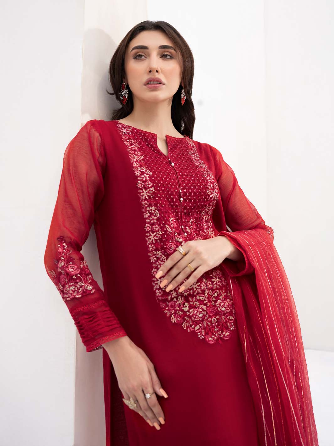 Gul | 3 PC Stitched