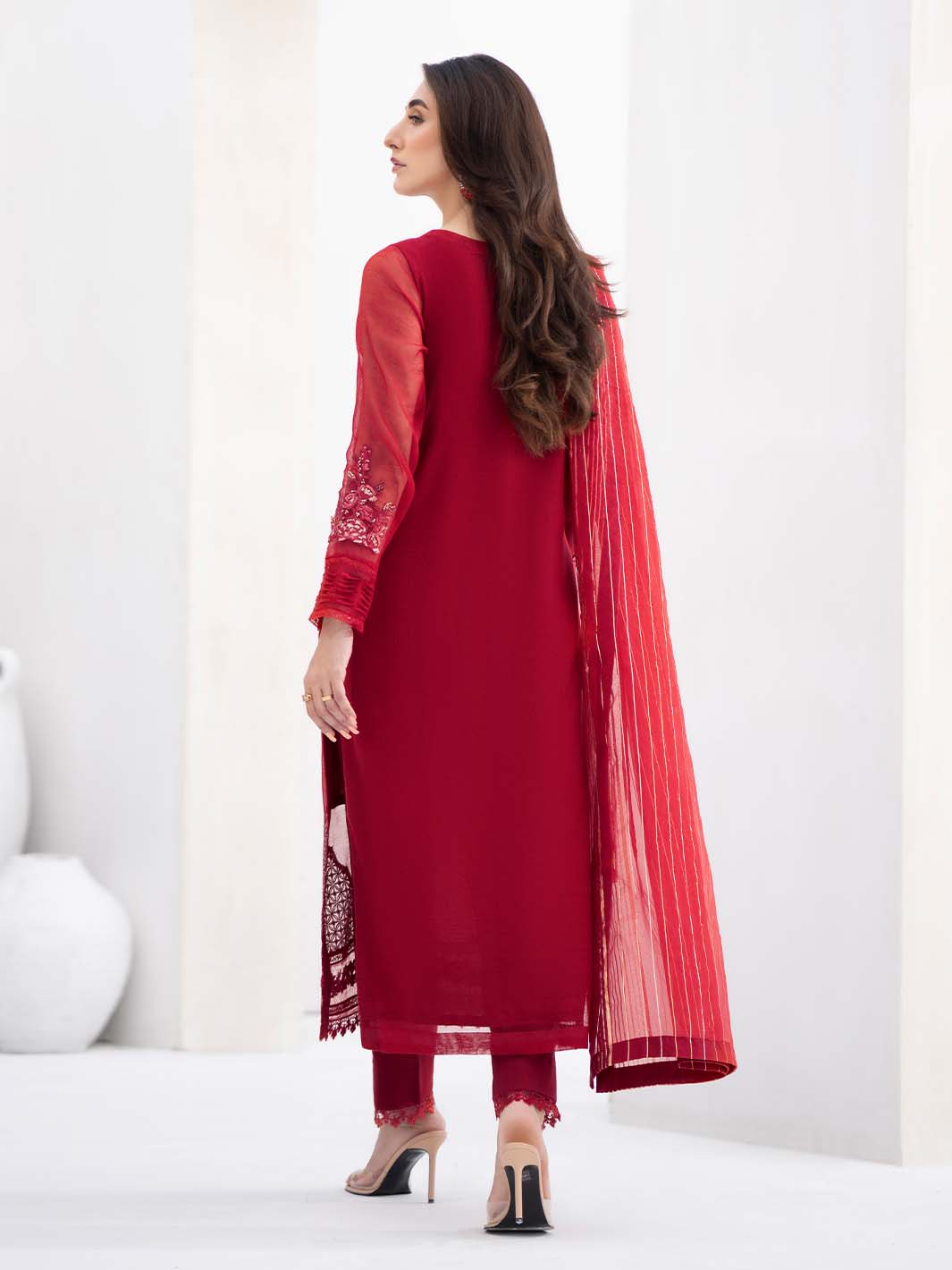 Gul | 3 PC Stitched