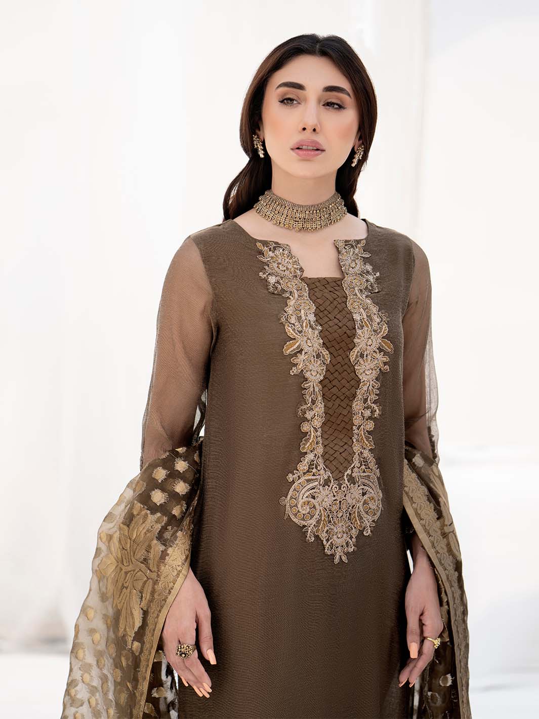Barbena | 3 PC Stitched