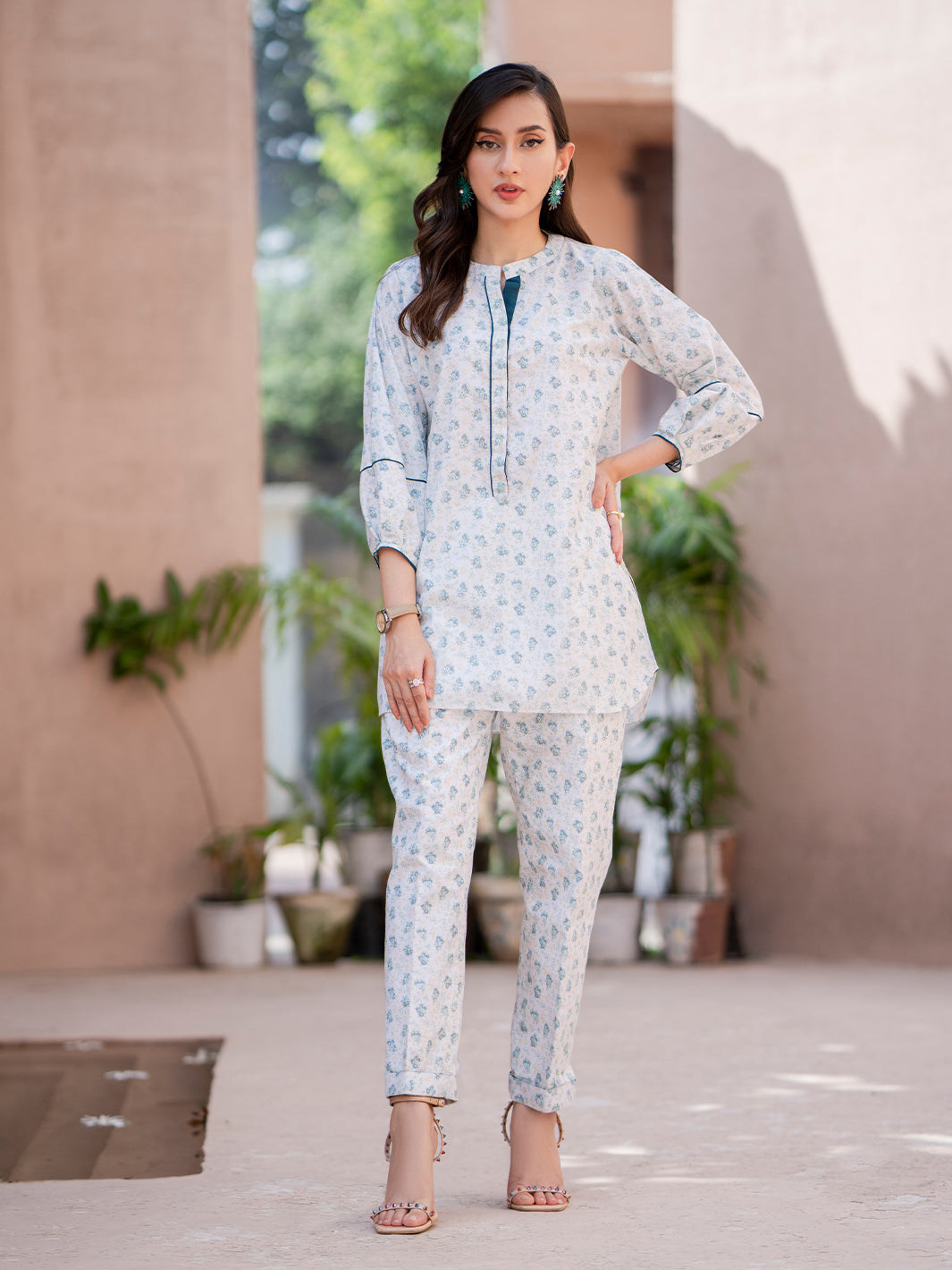 Magnolia | 2 PC Stitched