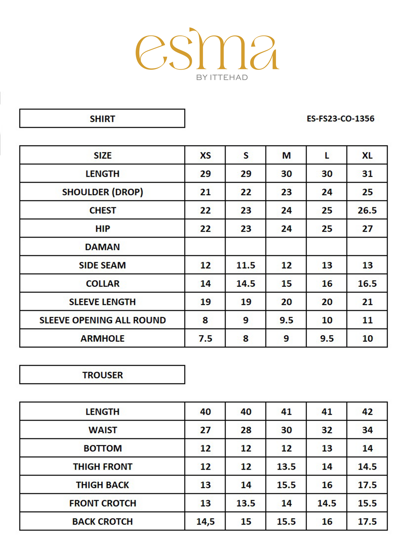 Iris | 2 PC Stitched