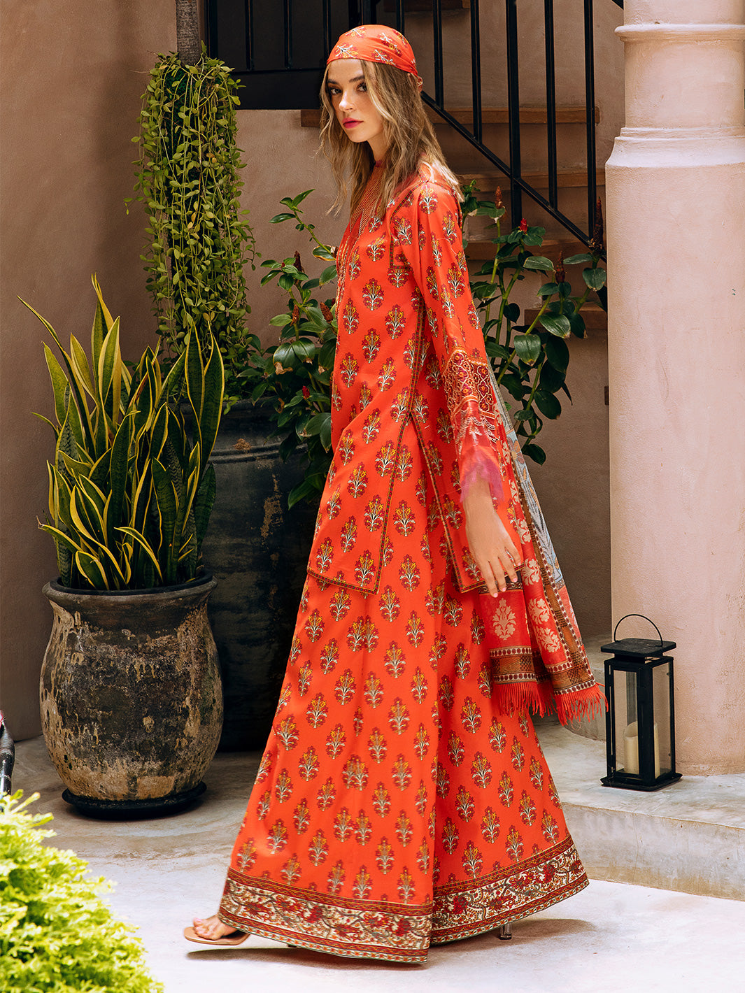 Crimson | 3 PC Unstitched